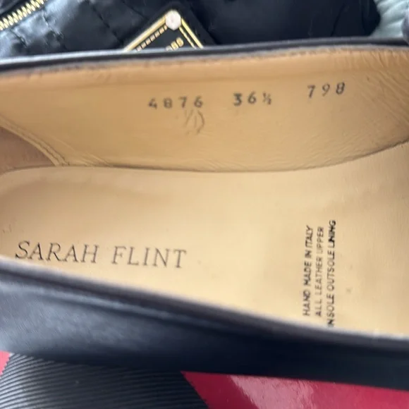 Sarah Flint Leather Flat size 36.5